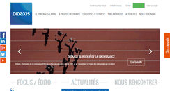 Desktop Screenshot of didaxis.fr